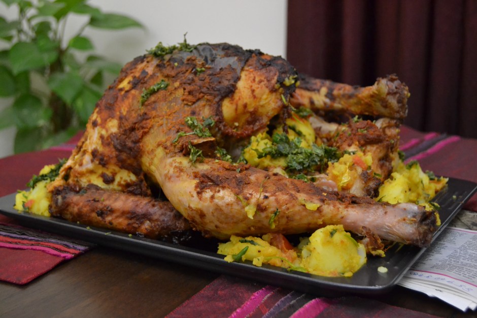 indian style roast turkey