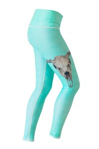 Teeki Deer Medicine Leggings in Turquoise_AED339