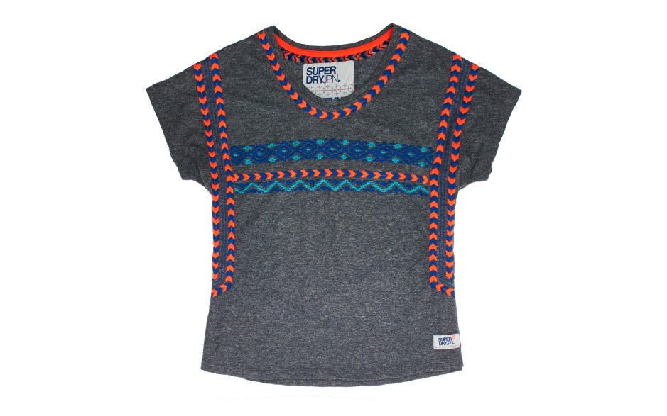 G60KT081_AZTEC EMBROIDERED-TEE_ECLIPSE NAVY GRIT GRINDLE1