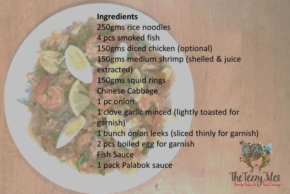 pancit palabok recipe ingredients