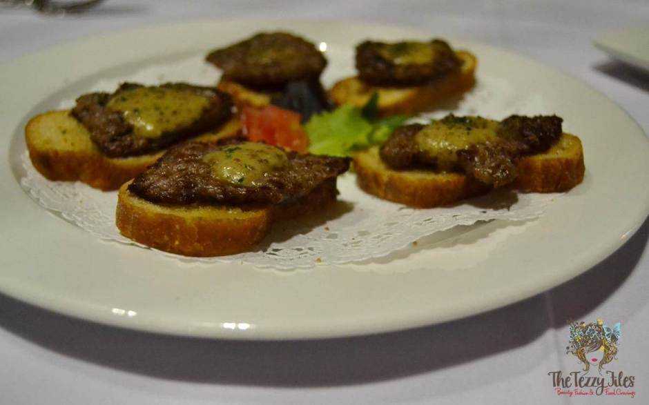 silver fox appetiser