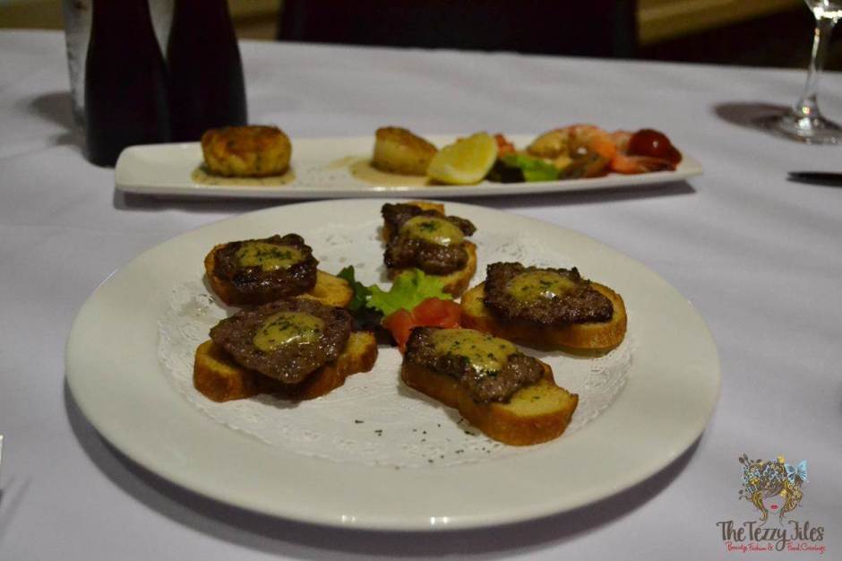 silver fox appetisers