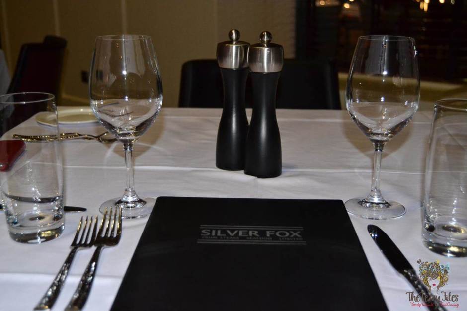 silver fox menu table