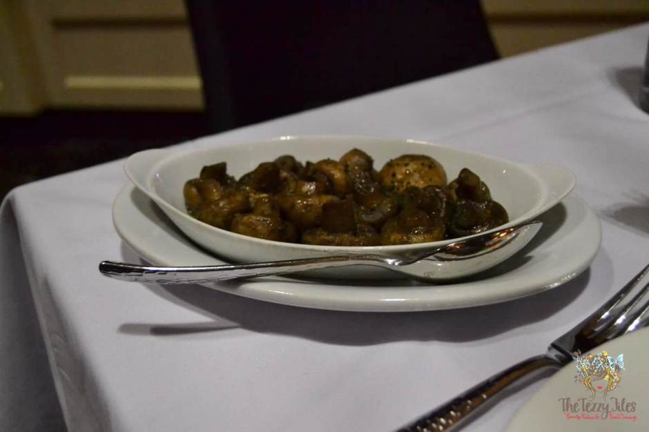 silver fox sauted mushrooms