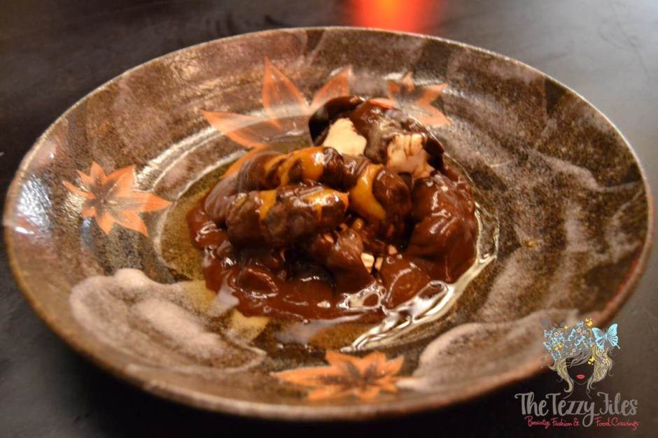 china grill banana box melted