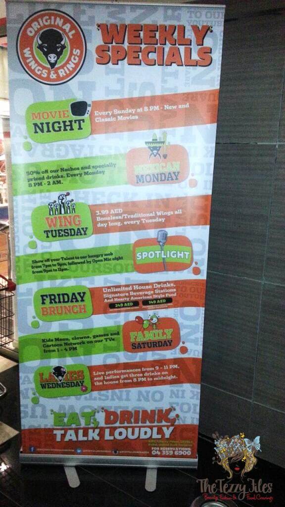 original wings and rings theme nights