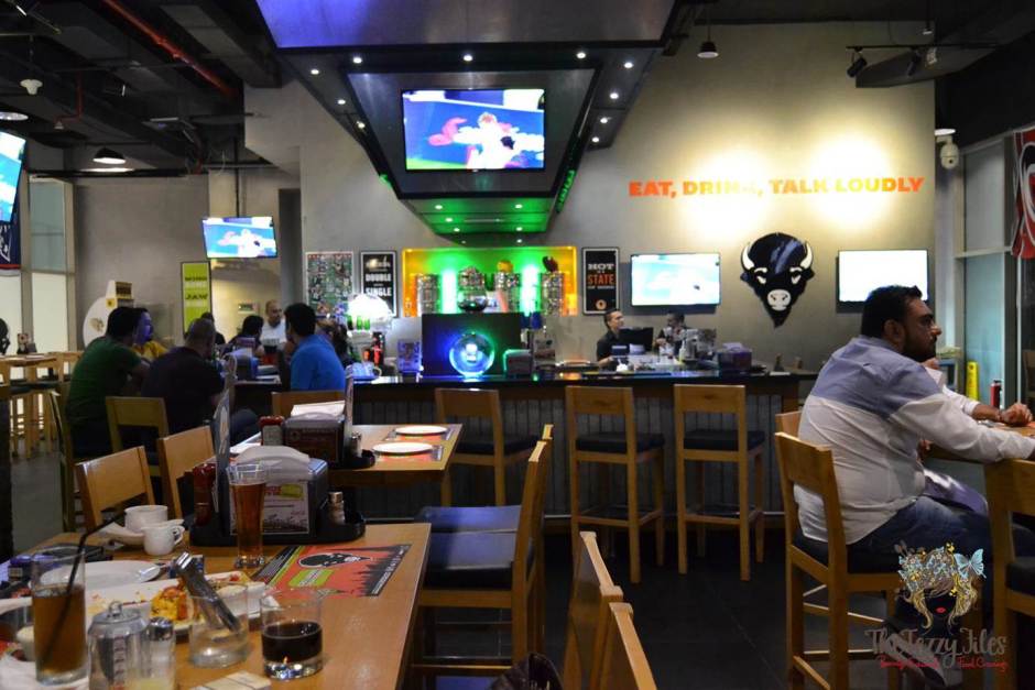 Original Wings & Rings Bar Area