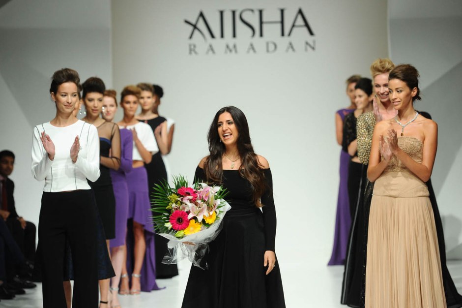 Aiisha Ramadan Presented By Dhamani - Runway - Dubai FFWD April 2015