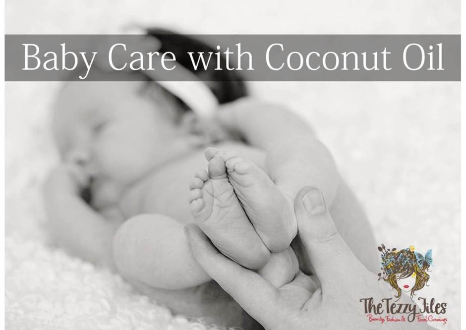 baby care with coconut oil