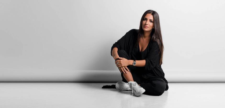 Lama Jouni, the designer behind the brand.