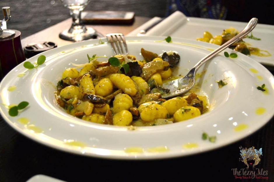 Potato stuffed hand-made gnocchi. Full-on Italian flavor!