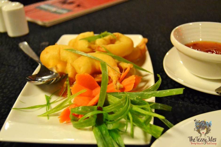 sizzling wok citimax review golden fried prawns
