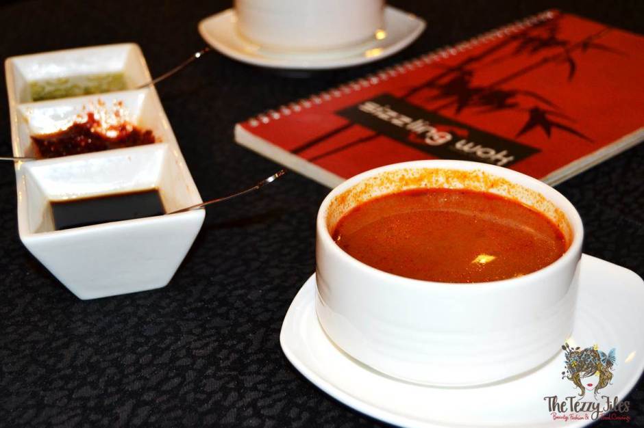 sizzling wok citimax review tom yum goong soup