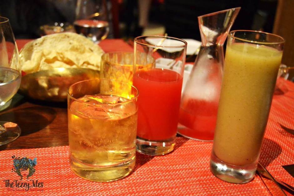 the oberoi ananta indian restaurant drinks review dubai