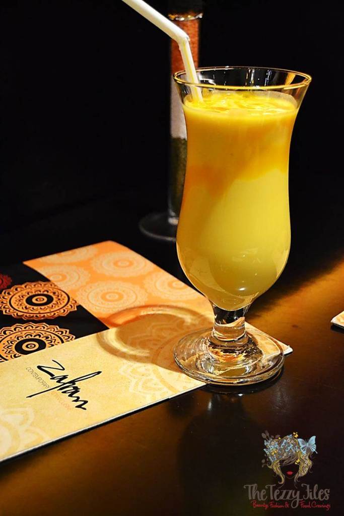 zafran mango lassi
