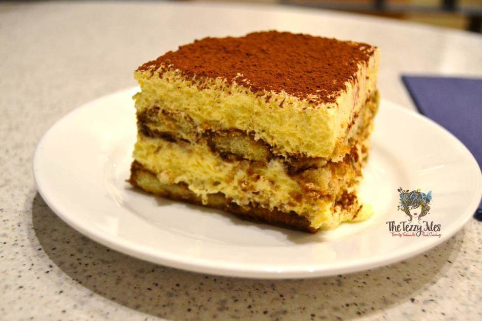 carluccios the walk dubai desserts review tiramissu