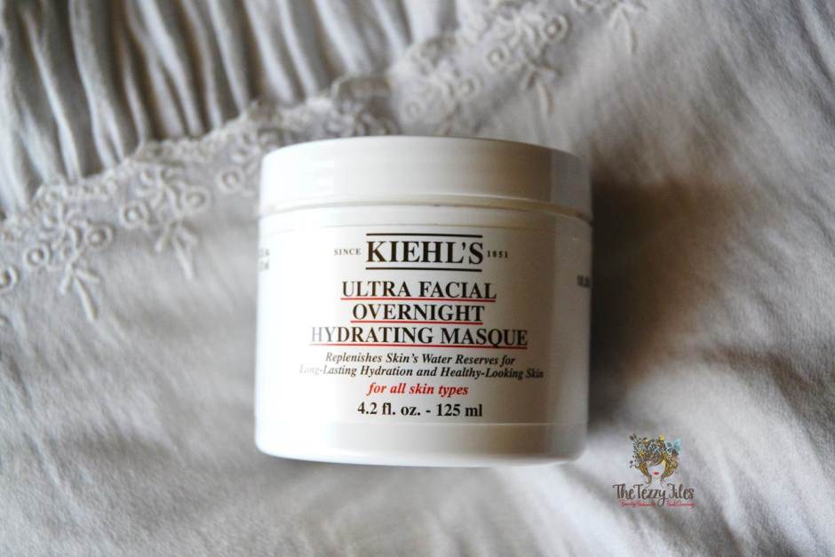 Kiehl's Ultra Facial Overnight Hydrating Masque Review beauty blog