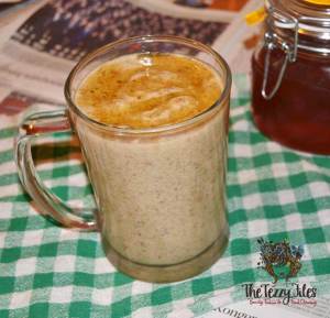 avocado date linseed shake recipe vegan paleo 1
