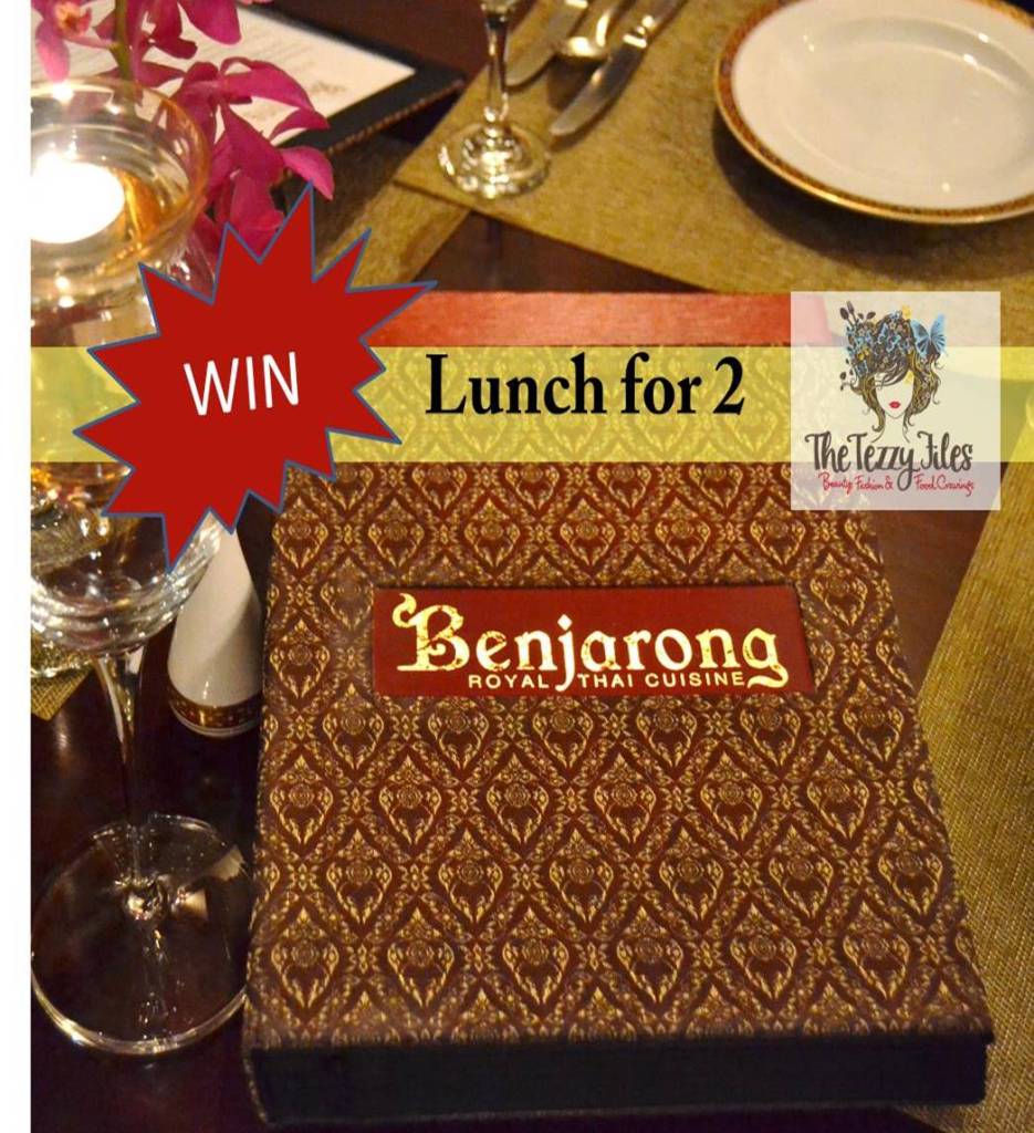 win benjarong dusit thani dubai the tezzy files contest competition food thai