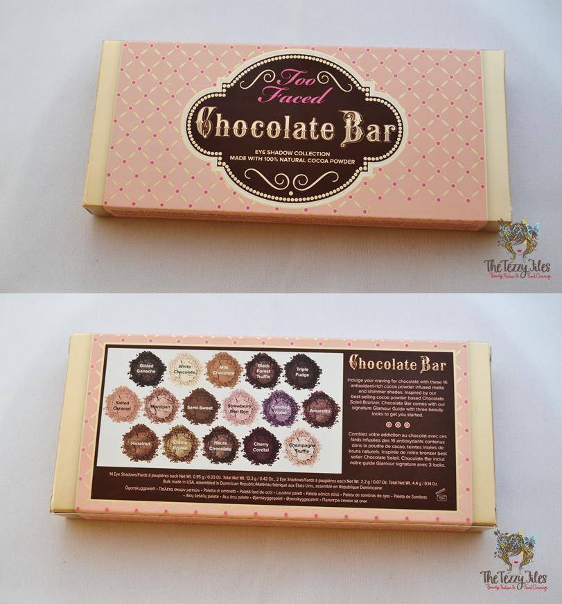 urban decay naked palette vs too faced chocolate palette eye shadow. which one is better 3