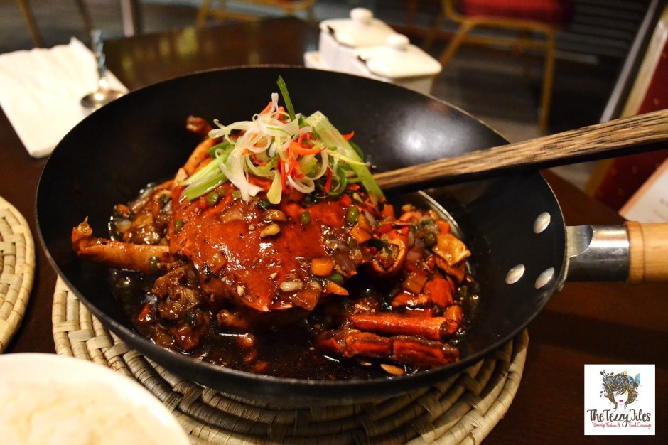 chimes crab fest barsha dubai restaurant review singaporean chili crab mud crab