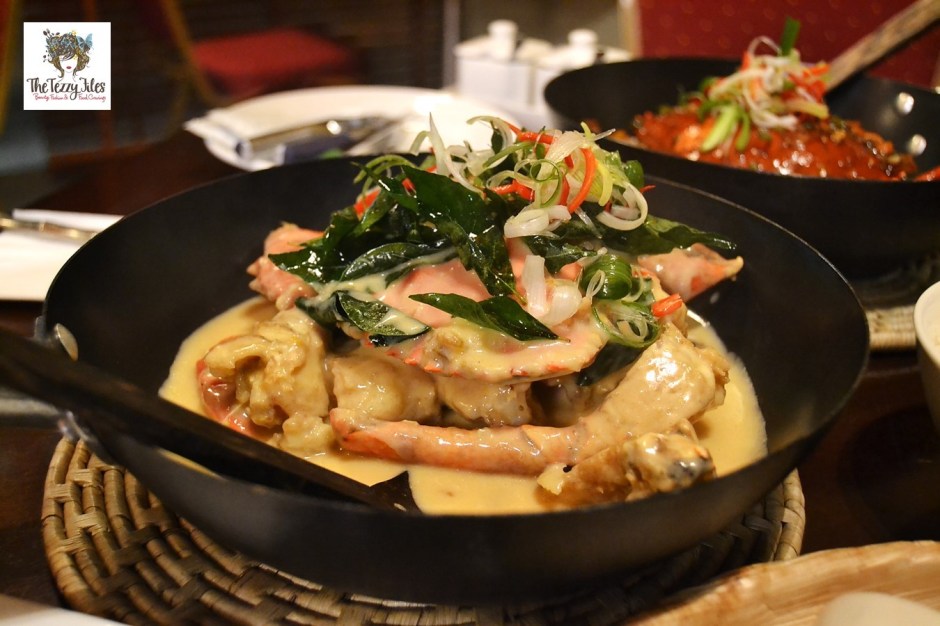 malaysian butter crab mud crab dubai review chimes restaurant al barsha seven sands behind mall of the emirates
