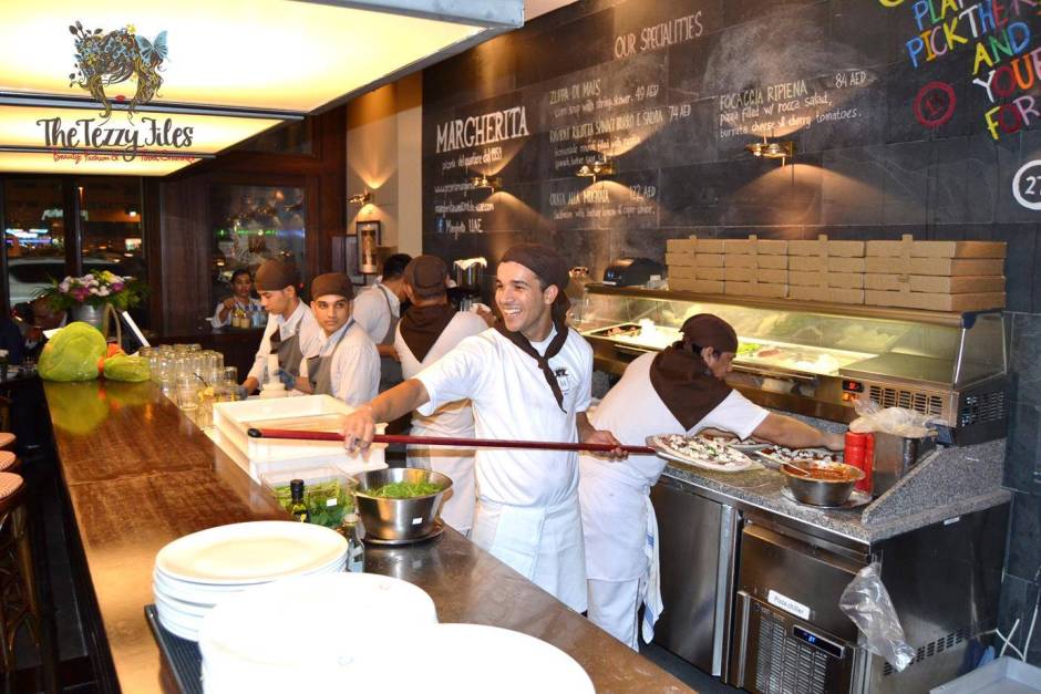Margherita Pizzeria now open in dubai sheikh zayed road media review launch italian (3)