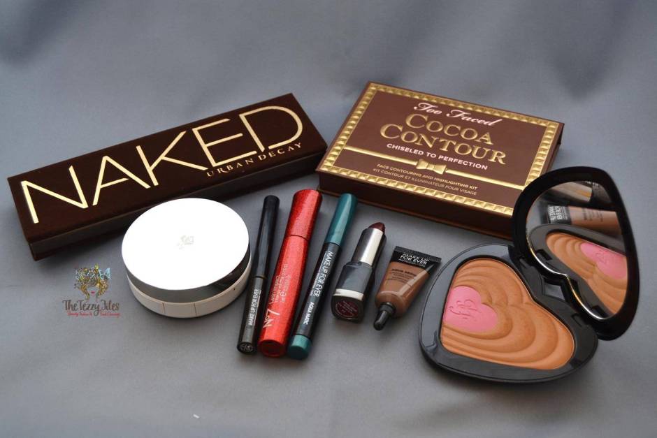 naked urban decay too faced cocoa contour makeup review motd look lancome miracle cushion makeupforever aqua matic