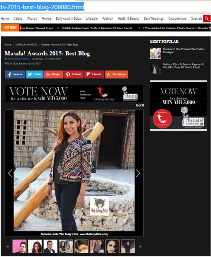 the tezzy files ahlan masala 2015 best blog