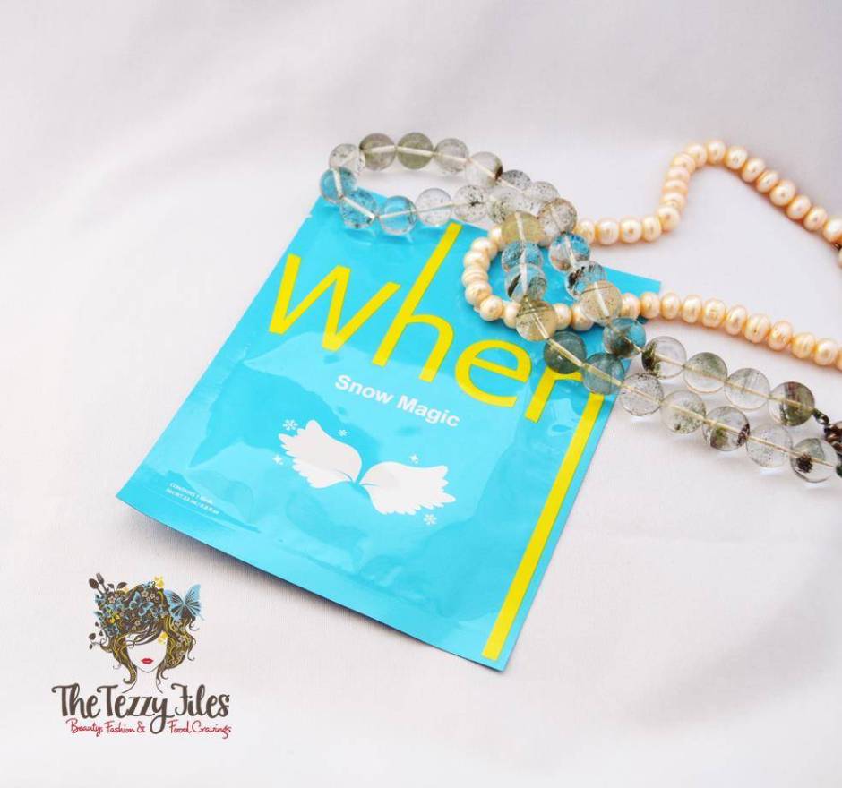 when sheet mask sephora dubai uae sharjah abu dhabi snow magic review beauty skincare korean