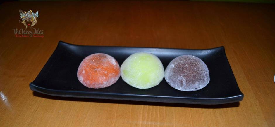 Chez Sushi review Dubai food blog mochi sushi wasabi chopstick training edamame tempura katsu curry (1)