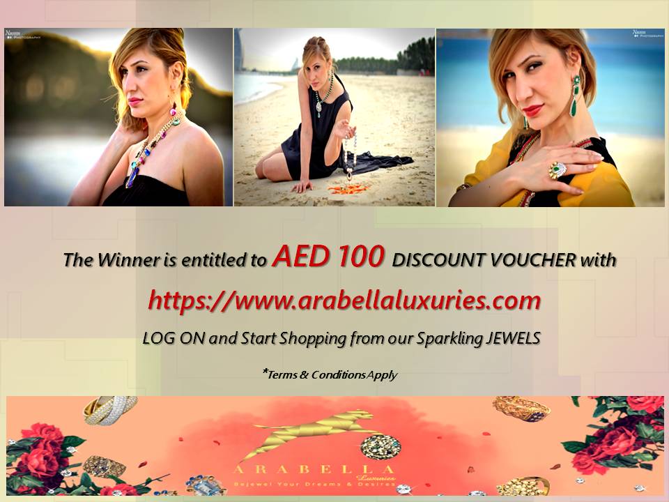 Arabella Luxuries Voucher win the tezzy files numaish