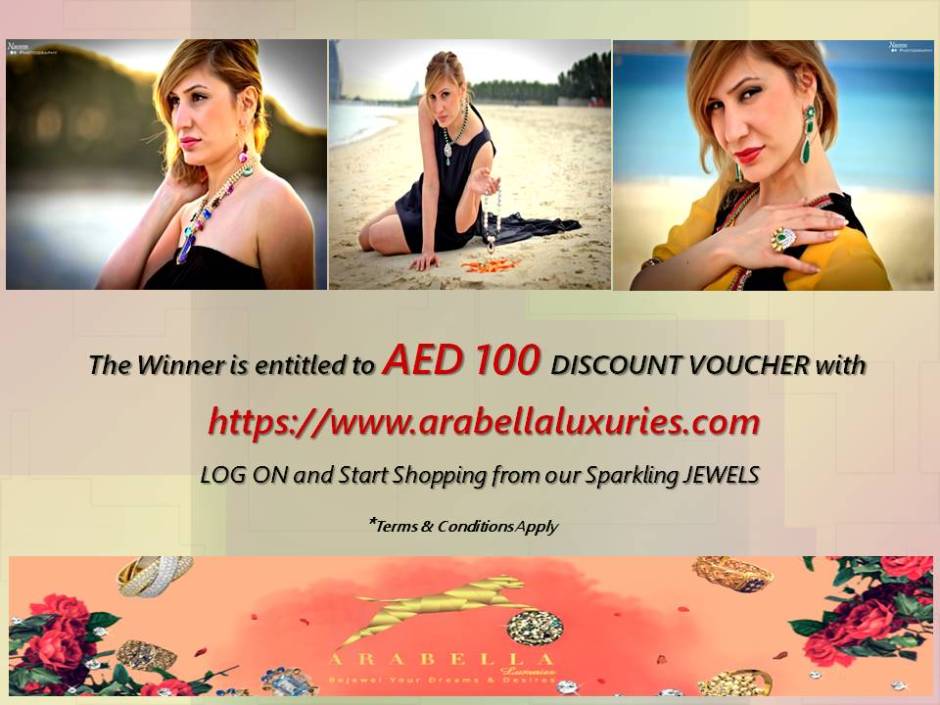 Arabella Luxuries Voucher win the tezzy files numaish