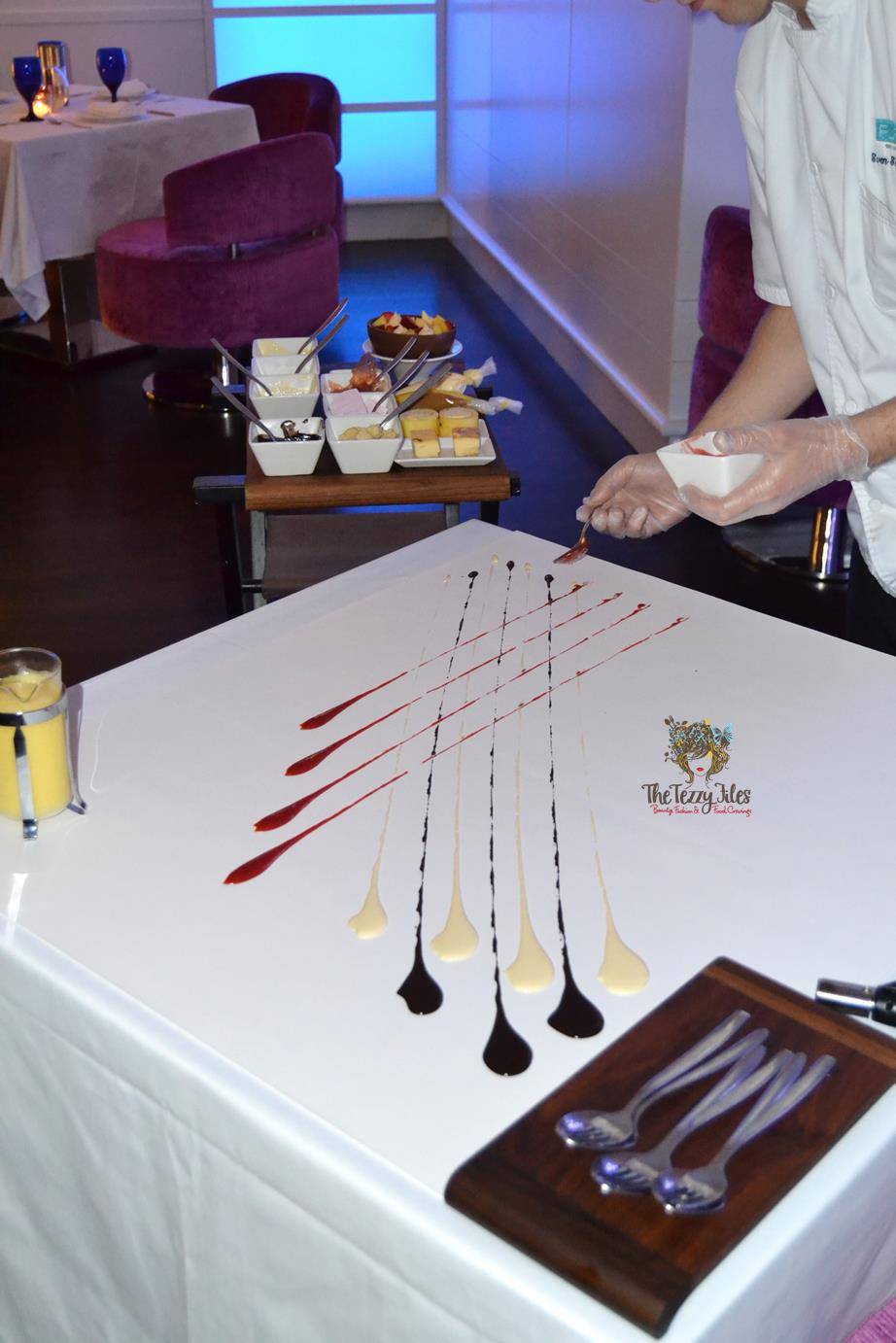 pure sky lounge hilton the walk jbr review sharing dessert 9 course menu tasting blog review food dubai uae fine dining chef sven schmidt (9)