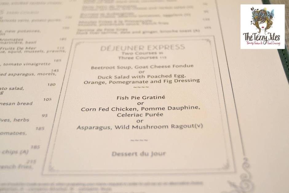 Brasserie Quartier St Regis Dubai business lunch review French fine dining (21)