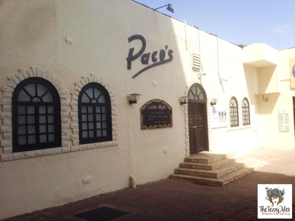 Paco's Tex Mex bar Al Ain nightlife review The Tezzy Files travel lifestyle food blog UAE (1)