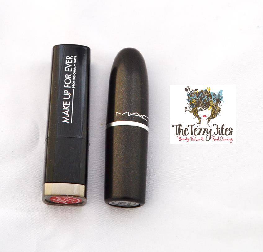 The reddest lipstick Mac Ruby Woo versus Makeup Forever M8 Matte Bright Red The Tezzy Files Beauty Blog Dubai (4)