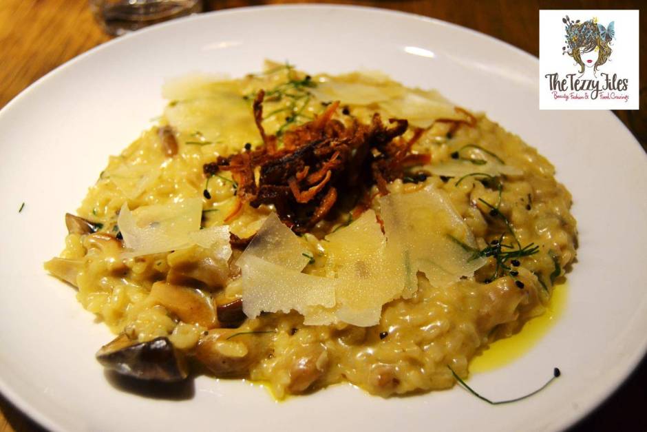 tribeca mushroom risotto review dubai