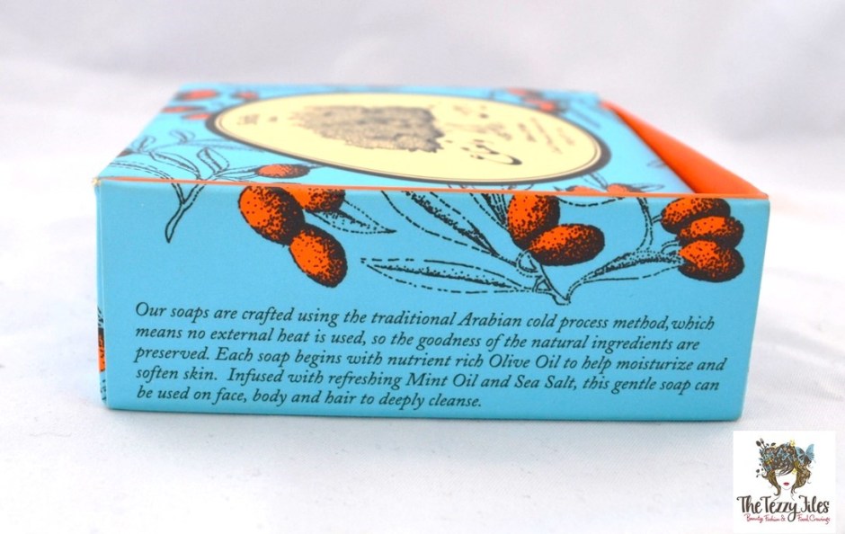 Shiffa Olive and Mint Cold Pressed Arabian Soap review by The Tezzy Files Dubai Beauty Blogger (1)