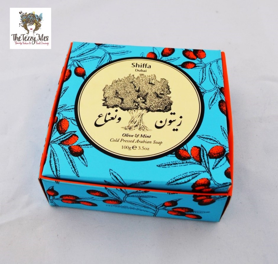 Shiffa Olive and Mint Cold Pressed Arabian Soap review by The Tezzy Files Dubai Beauty Blogger (2)