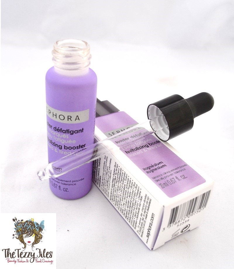 Sephora Revitalizing Booster Review by The Tezzy Files Dubai Beauty and Lifestyle Blog UAE Skincare Serum Magnesium (1)