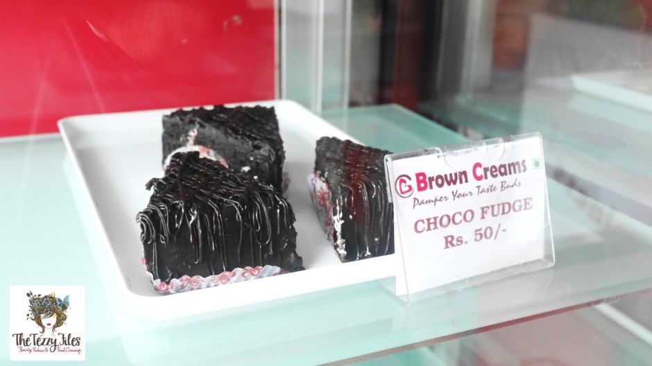 These decadent-looking pastries are a mere Rs. 50 each (that's AED 3).