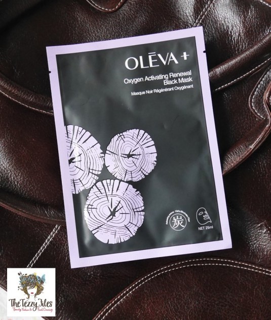 OLEVA + Oxygen Moisturizing Black Mask review by The Tezzy Files Dubai Beauty Blog Lifestyle Blogger UAE Sephora Middle East(6)