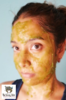 DIY Matcha Green Tea Peel Off Face Mask for glowing skin (5)