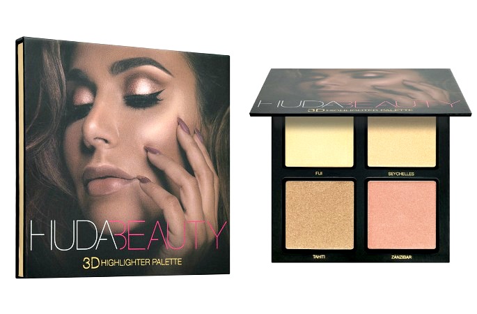 Huda Beauty 3D Highlighter Palette Sephora Midle East Price Availabiity Review The Tezzy Files Dubai Beauty Blog UAE Blogger Makeup Review