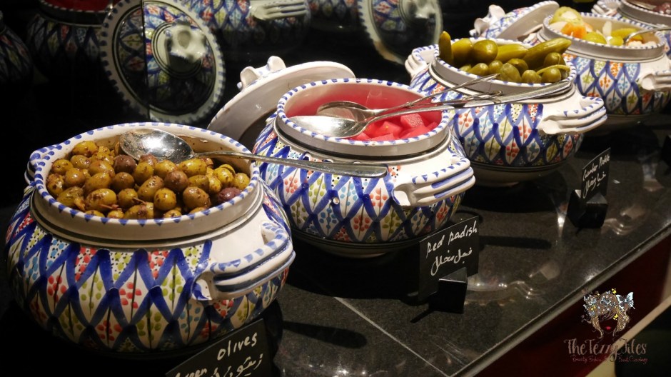 Chili pickles salads Medley Restaurant Moroccan Iftar Pullman Hotel Deira Chef Mama Iftar 2017 Dubai Food Blog review