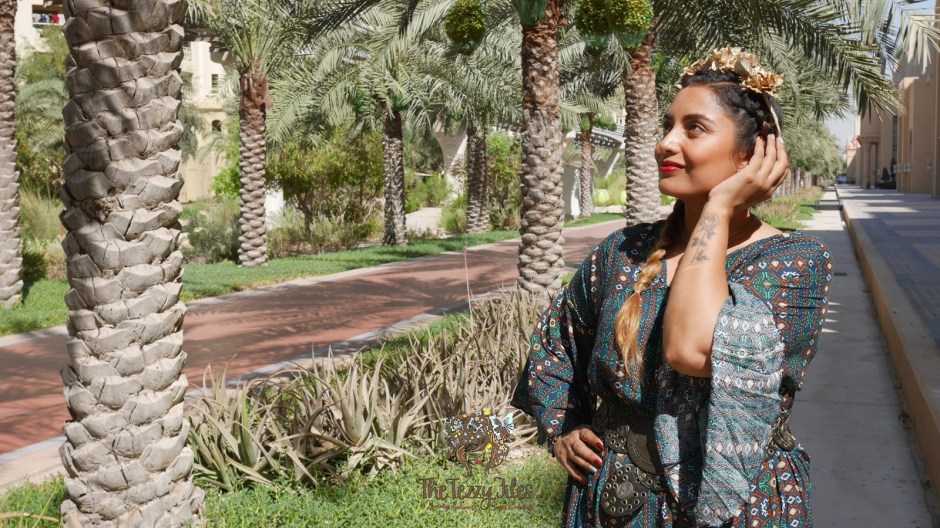 Dubai Fashion Blog UAE Fashion Blogger The Tezzy Files BlowOut Bar Review Hair Beauty Style Shein Dress Boho Frieda Kahlo