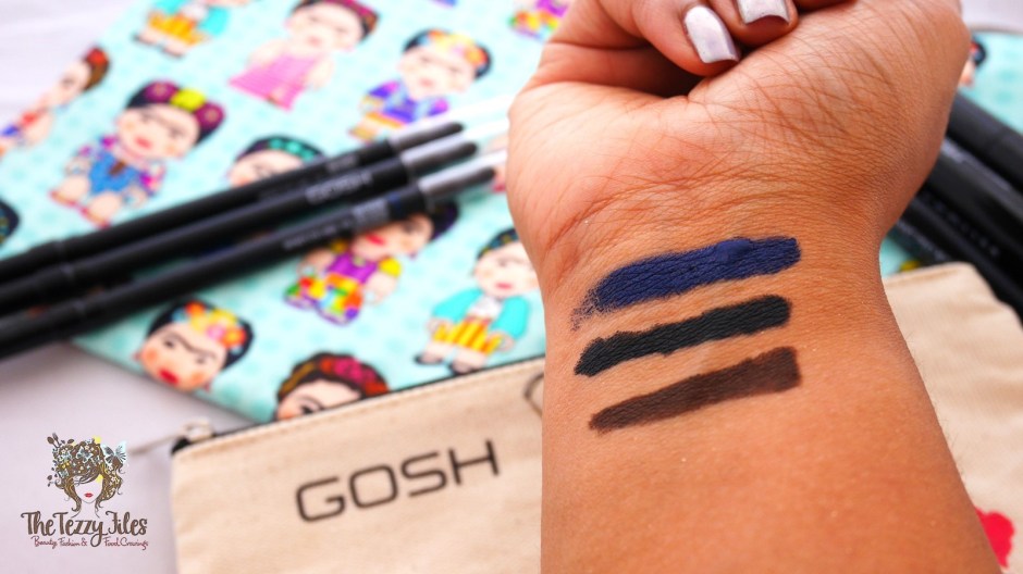 GOSH Infinity Eye Liner Review Dubai Beauty Makeup Cosmetics Blog The Tezzy Files swatches GoshArabia (2)