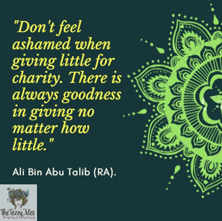 iSLAMIC QUOTE CHARITY GIVing ramadan zakat