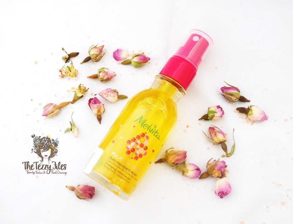Melvita Pulpe De Rose Radiance Plumping Duo Review Dubai Beauty Blog Skincare Natural Organic Beauty Green Chic ME online shopping Rose Damask Rosehip Oil
